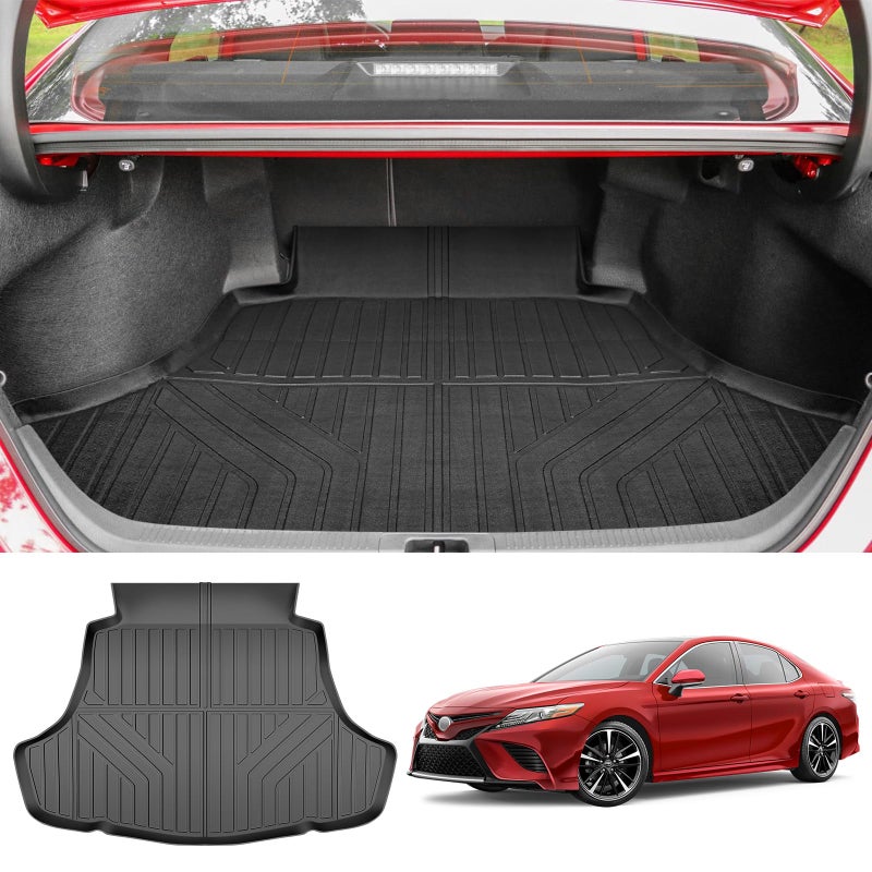JTYZSM Trunk Mat for 20182025 Toyota Camry 20192022 Toyota Avalon Rear Cargo Mat All Weather Protector Trunk Liner for 1825 Camry HybridLLESETRDXLEXSE 1922 Avalon Accessories - Image 3