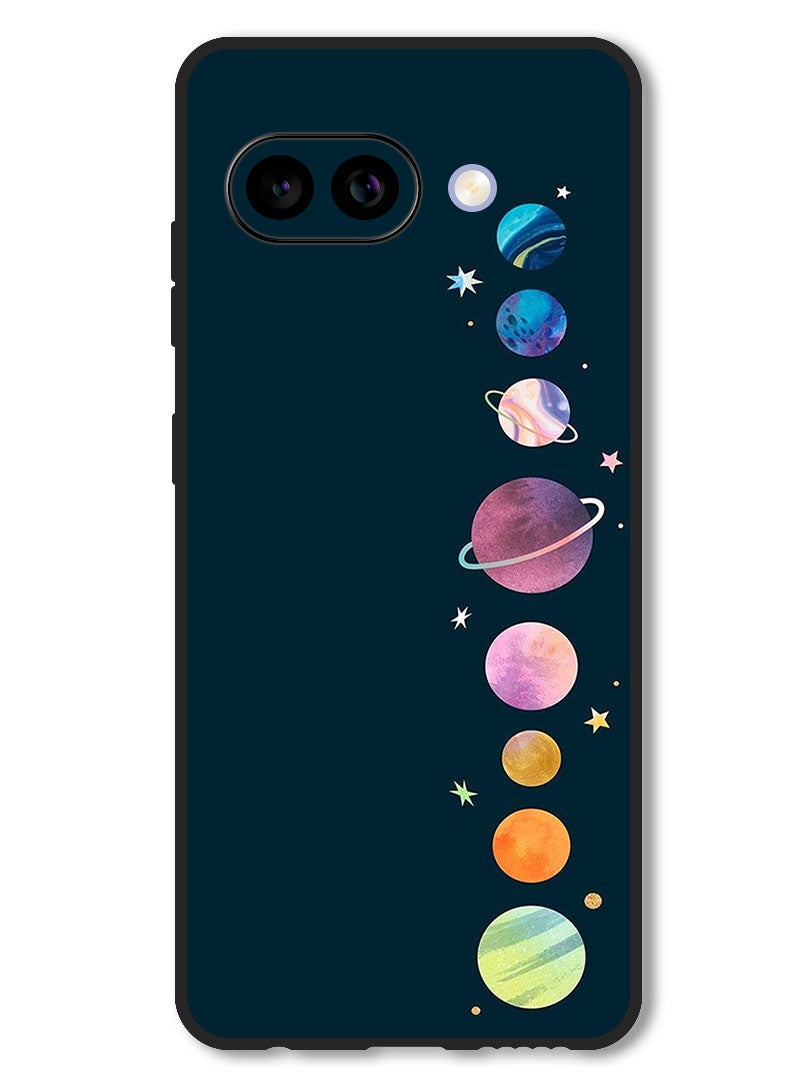 Theodor Case Compatible with Google Pixel 9A Protection Shockproof Bumper Cover Space - Image 1