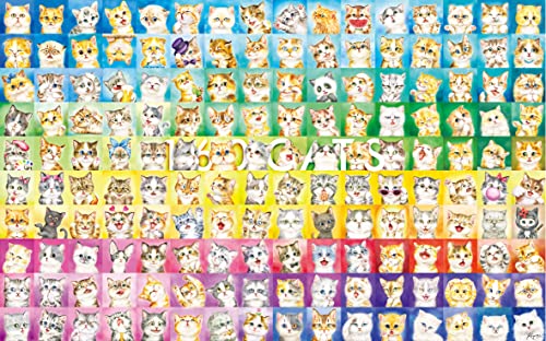 Pintoo Jigsaw Puzzles 4000 Piece for Adults Kayomi 160 Cats Beautiful Plastic Puzzle for Home Decor Zero Dust Easy Storage H2090 - Image 1