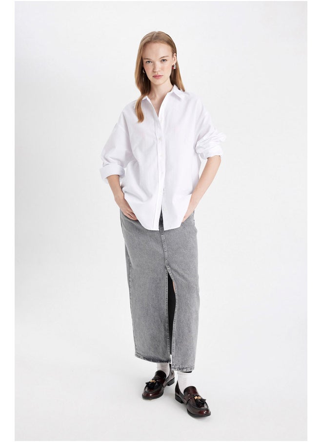 DeFacto - Woman Denim Fashion Fit Skirt - Image 1