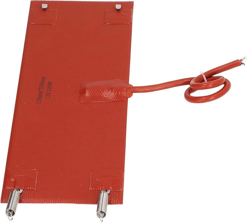 BRRNOO 100W DC12V Silicone Heating Pad Mat Warmer for Vehicles - Image 4