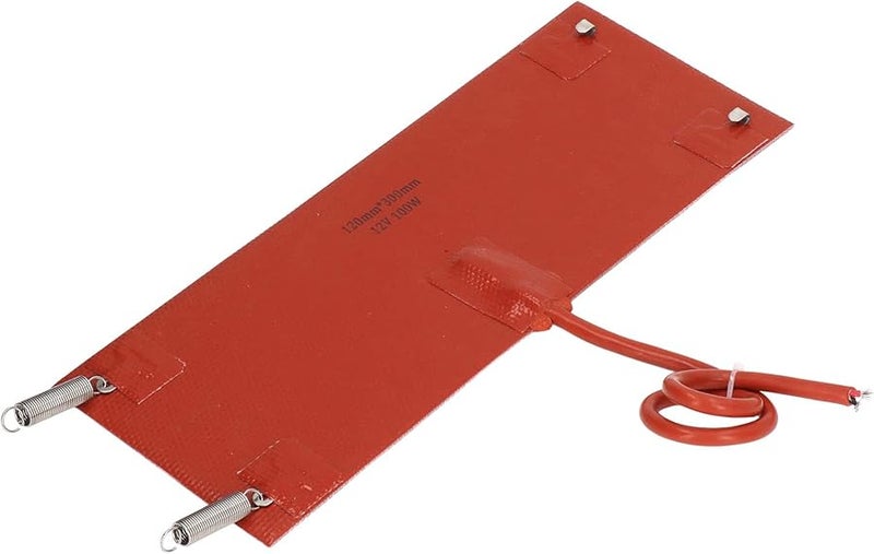 BRRNOO 100W DC12V Silicone Heating Pad Mat Warmer for Vehicles - Image 3