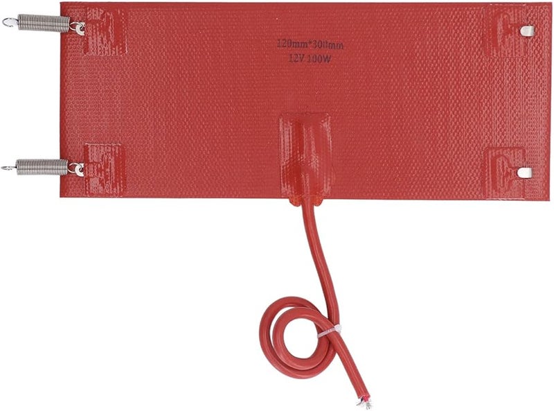 BRRNOO 100W DC12V Silicone Heating Pad Mat Warmer for Vehicles - Image 2