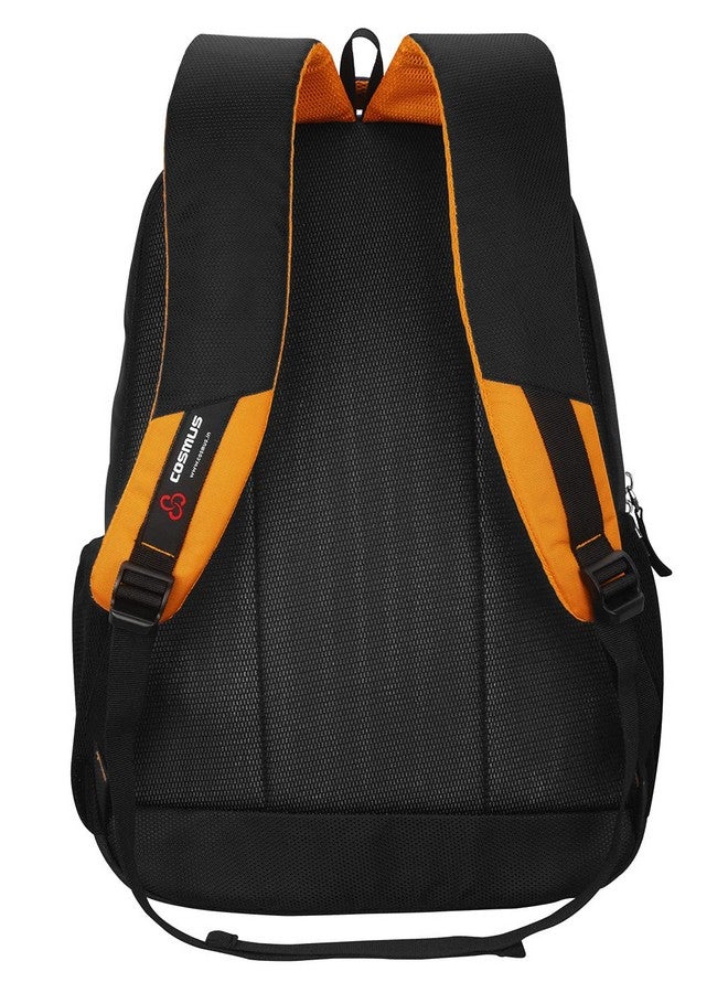 COSMUS Sliden 38L Black Laptop Backpack With 2 Compartments - Image 4