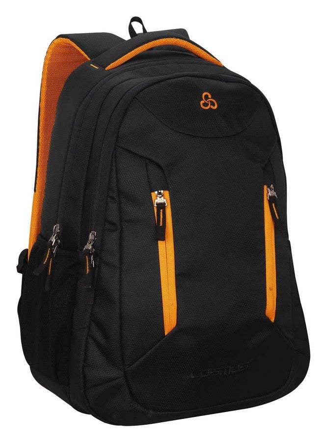 COSMUS Sliden 38L Black Laptop Backpack With 2 Compartments - Image 1