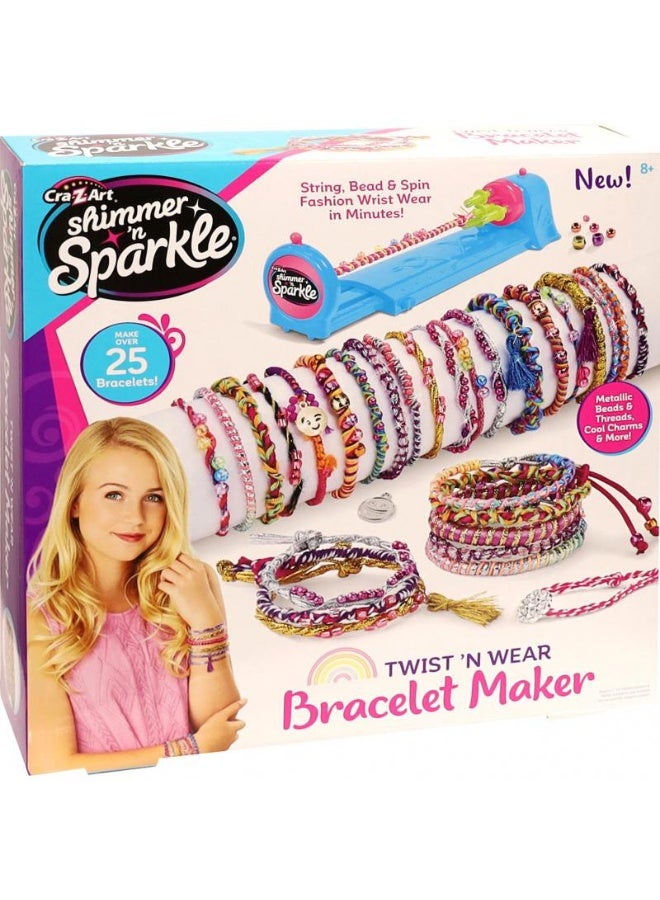 كري-زي-آرت شيمر آند سباركل تويست آند وير فاشون نيون - صانع الأساور - Image 1