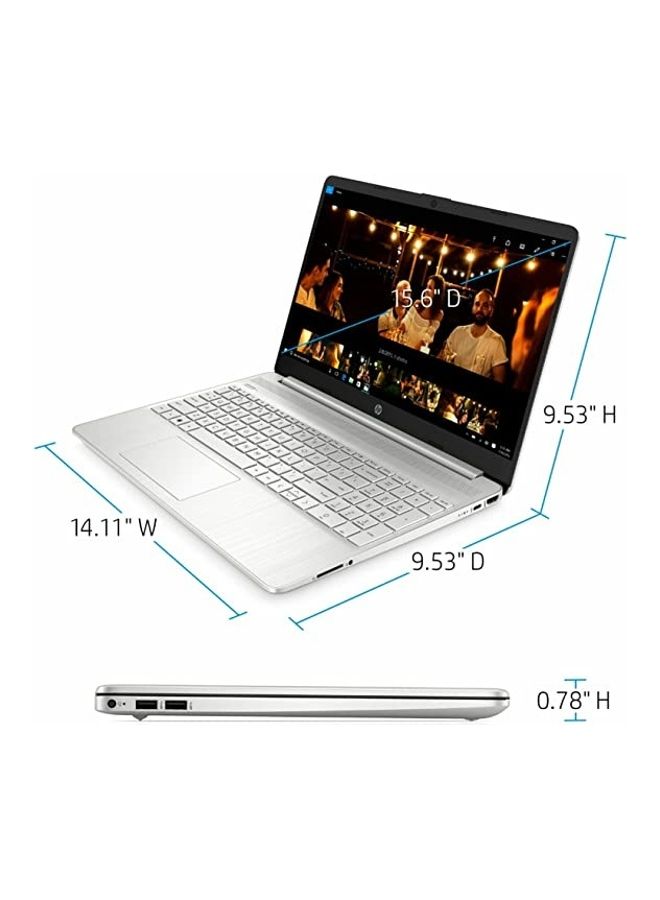 HP كمبيوتر محمول HP 15.6 بوصة FHD IPS Micro-Edge، معالج رباعي النواة i5-1135G7 يصل إلى 4.2 جيجا هرتز، ذاكرة الوصول العشوائي 16 جيجابايت، 1 تيرابايت PCIe SSD، USB-C، HDMI، WiFi، قارئ SD، KB بالحجم الكامل، كابل M-ytrix HDMI، فوز 11 لوحة مفاتيح QWERTY الأمريكية - Image 4