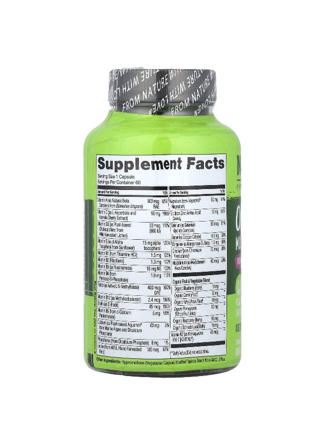 NATURELO NATURELO, One Daily Multivitamin, For Women 50+, 60 Vegetarian Capsules  - Image 2