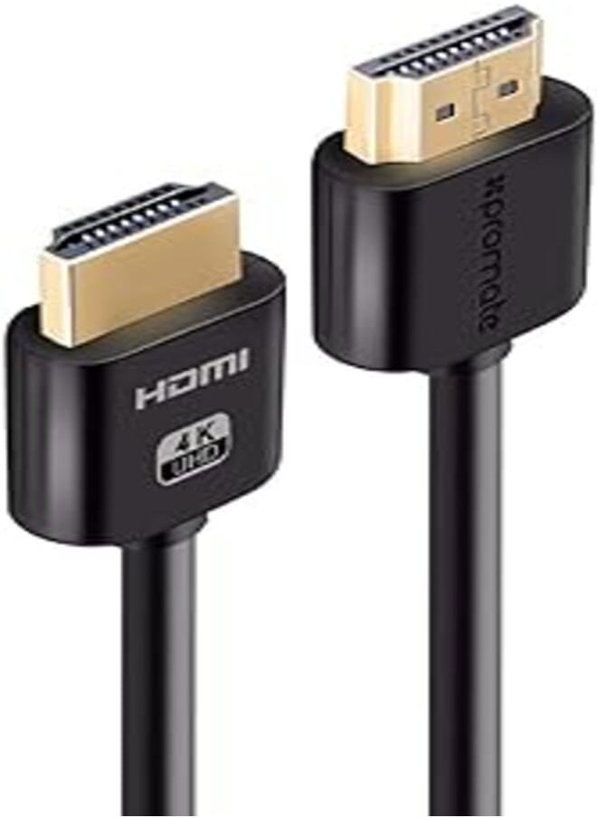 Generic - Promate 4k hdmi cable, high-speed 3 meter hdmi cable with 24k gold plated connector and ethernet, 3d video support for hdtv, projectors, computers, led tv and game consoles, prolink4k2-300 - Image 1