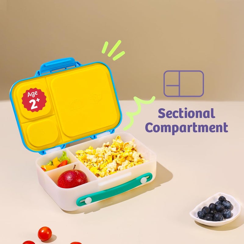 Rabitat MUNCHBEE Personalized Bento Lunch Box Chatter Box | 2 Years Brand Warranty | Tiffin Box for School Kids | Lunch Box for Kids Girls | Tiffin Box for School | ISI Certified | 1000 ml - Image 2