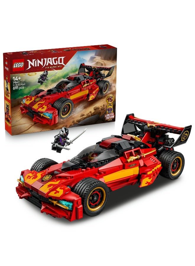 LEGO NINJAGO X-1 Ninja Charger 15th Anniversary 71867 Building Toy Set (821 Pieces) - Image 1