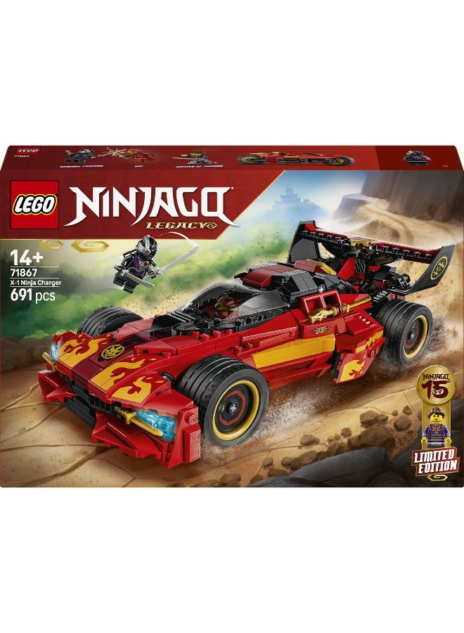 LEGO NINJAGO X-1 Ninja Charger 15th Anniversary 71867 Building Toy Set (821 Pieces) - Image 2