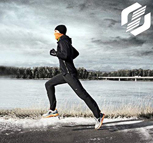 SLS3 Running Skull Cap for Men Women — Thin Thermal Cycling Hat Under Helmet — Wind Blocking, Moisture Wicking, Lightweight Winter Skull Cap Beanie for Running, Cycling & Outdoor Workouts (Black) - Image 5