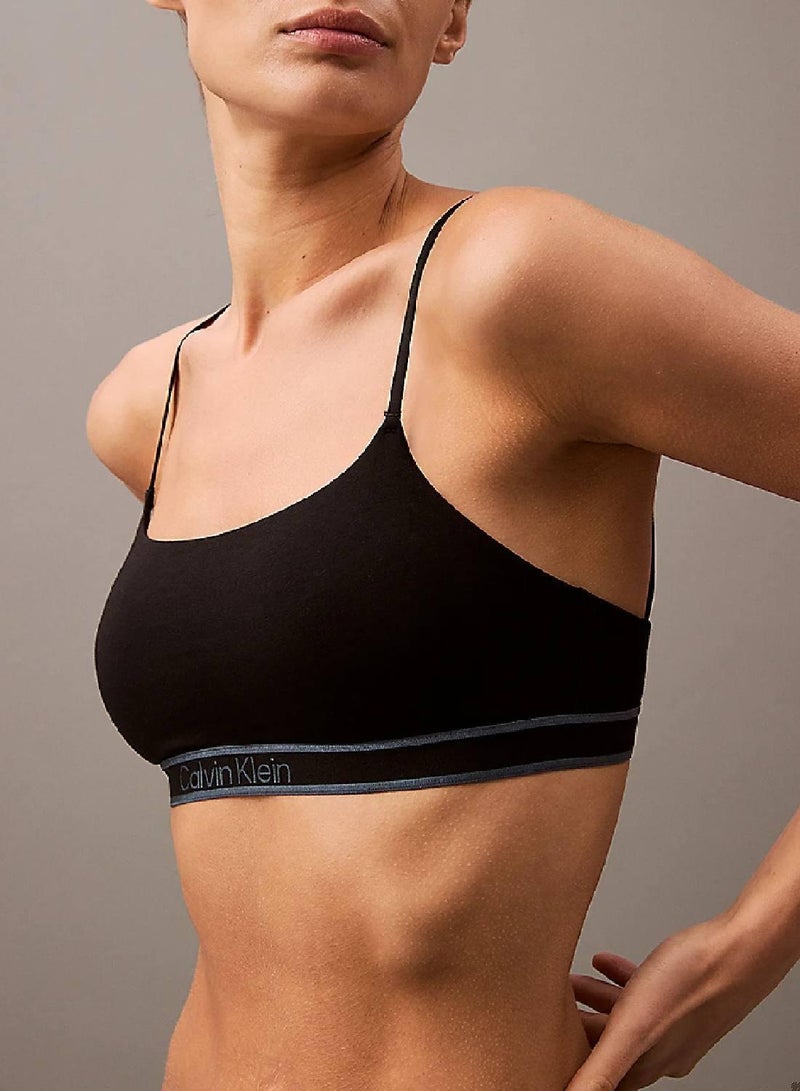 CALVIN KLEIN Bralette - Tonal Logo - Image 4