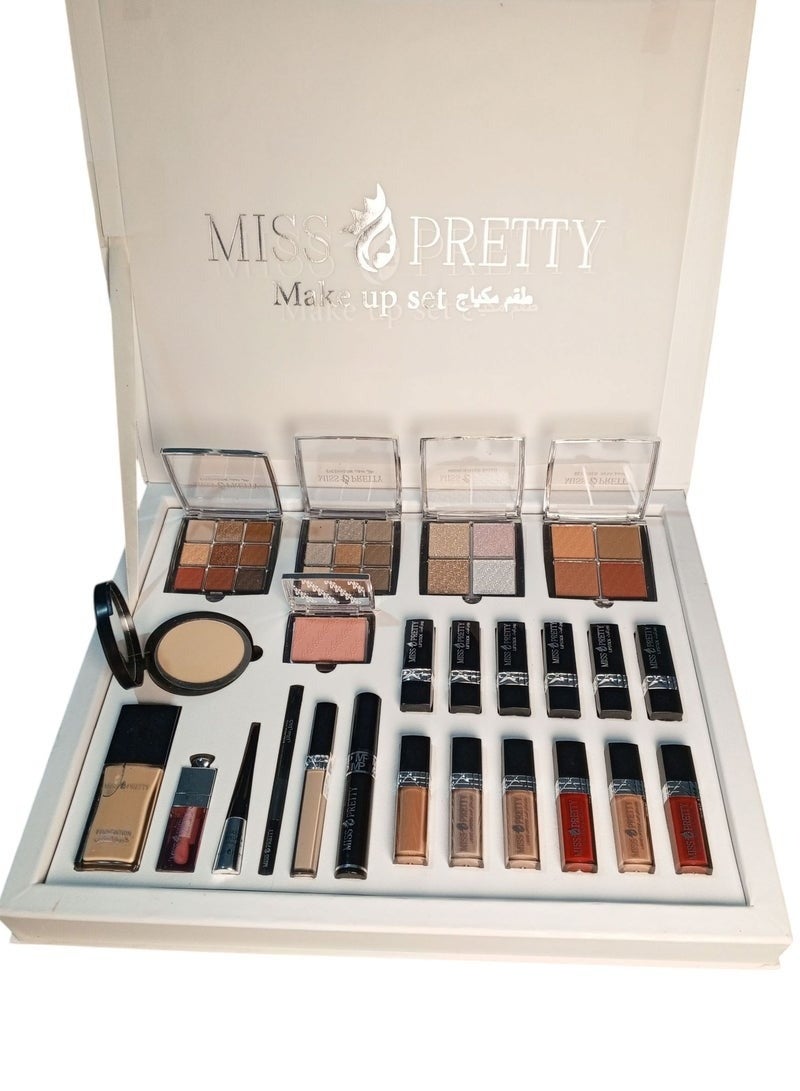 MISS PRETTY Luxury 24 piece makeup box set for a charming and complete look - Image 4