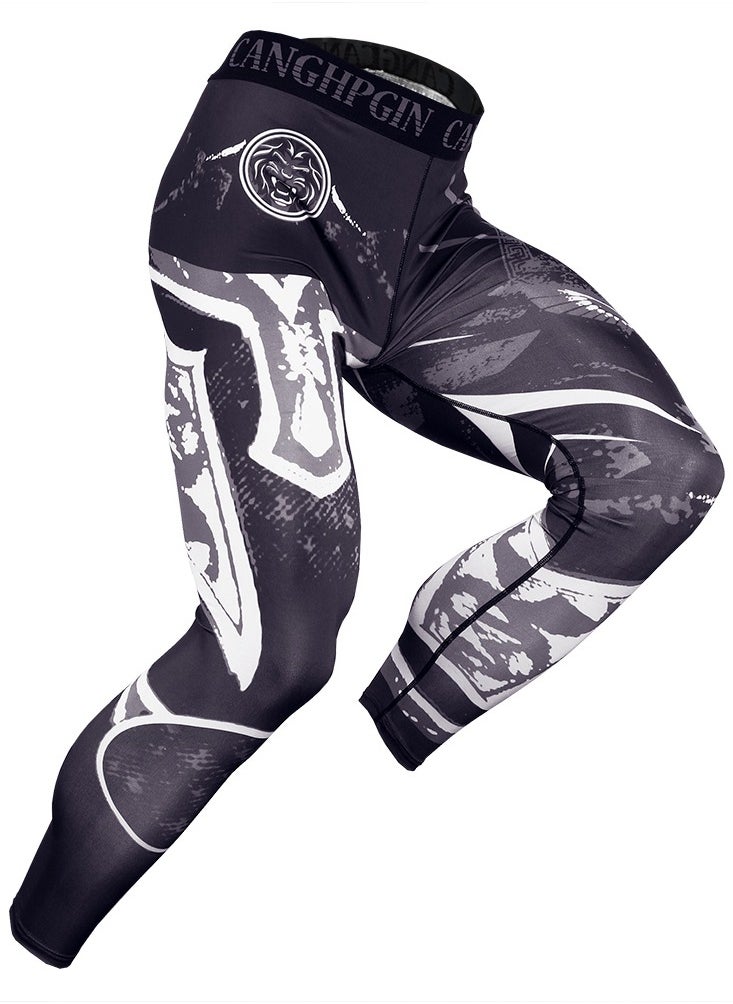 CANGHPGIN - Men Quick Dry Breathable Sports Pants Black - Image 1