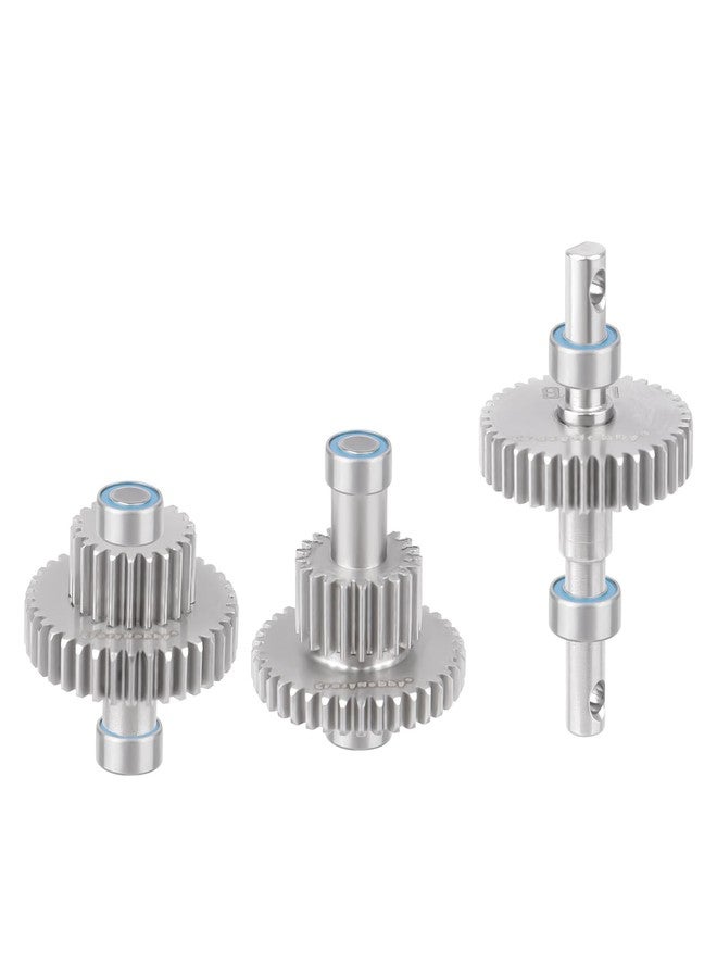 CrazyHobby Transmission Gear Set Stainless Steel High Speed Diff Gear for Traxxas TRX4M TRX4MT 1/18 RC Crawler Upgrades (9.7:1) - Image 4