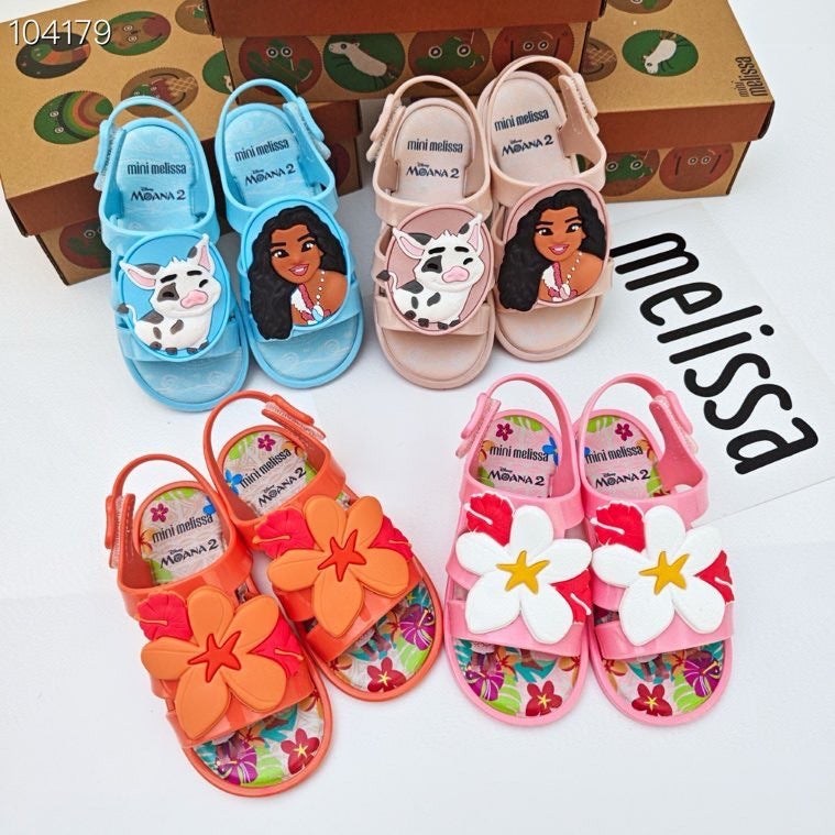 Melissa Children'S Shoes Girls Jelly Shoes Children'S Sandals 25 New Boys Summer Cartoon Soft Sole Baby Beach Shoes - Image 3