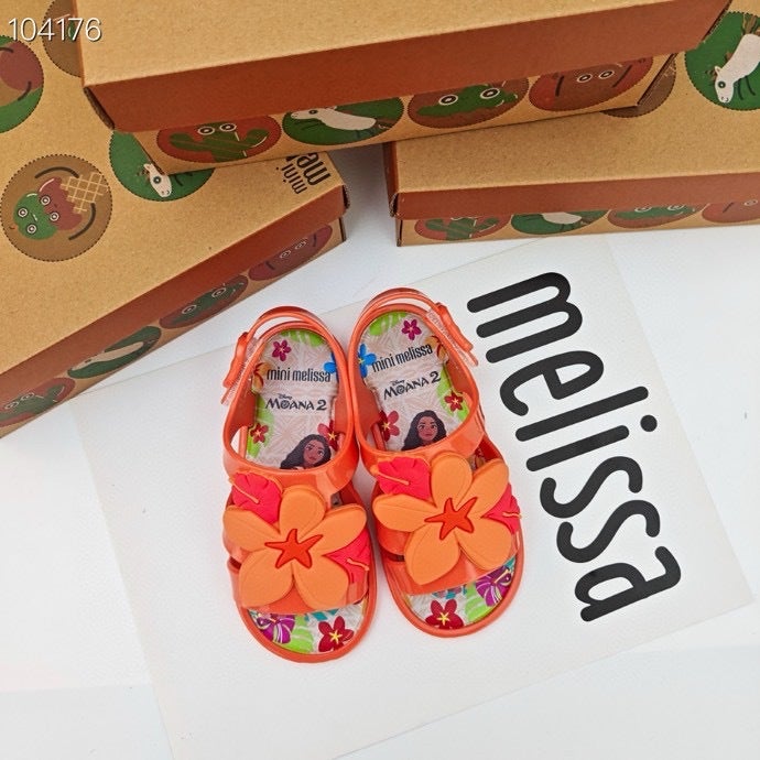 Melissa Children'S Shoes Girls Jelly Shoes Children'S Sandals 25 New Boys Summer Cartoon Soft Sole Baby Beach Shoes - Image 1