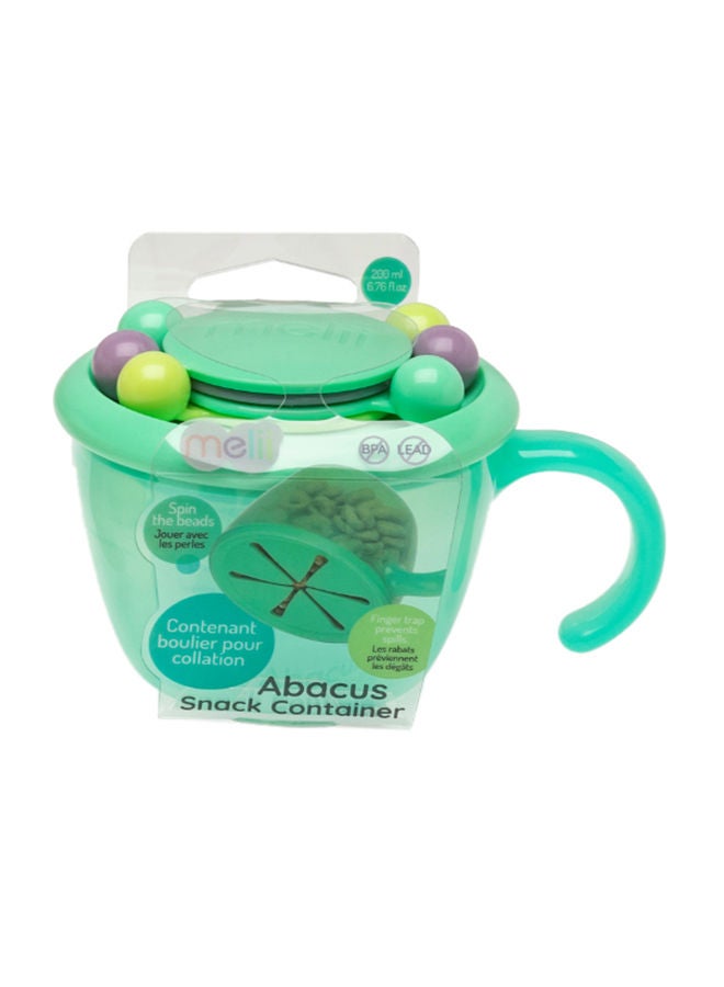 melii Snack Storage Container With Educational Beads For Babies, Toddlers, And Kids - Image 1