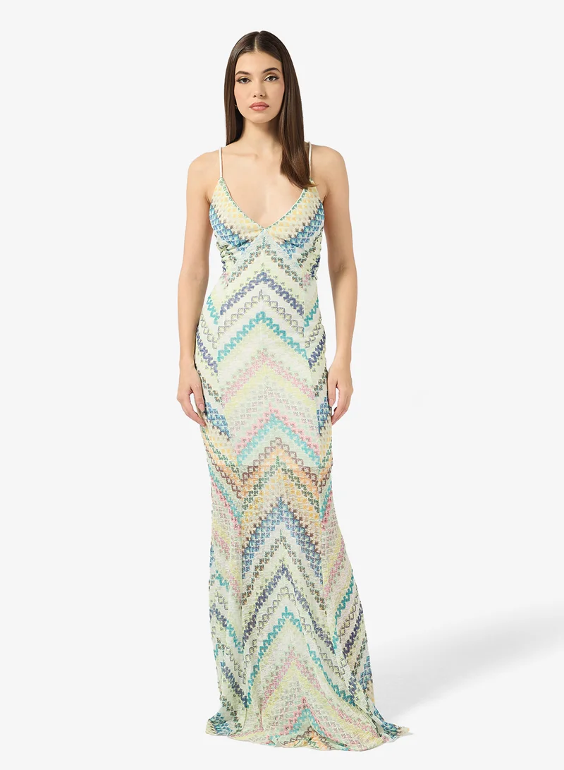 ELLA Abstract Print Summer Dress