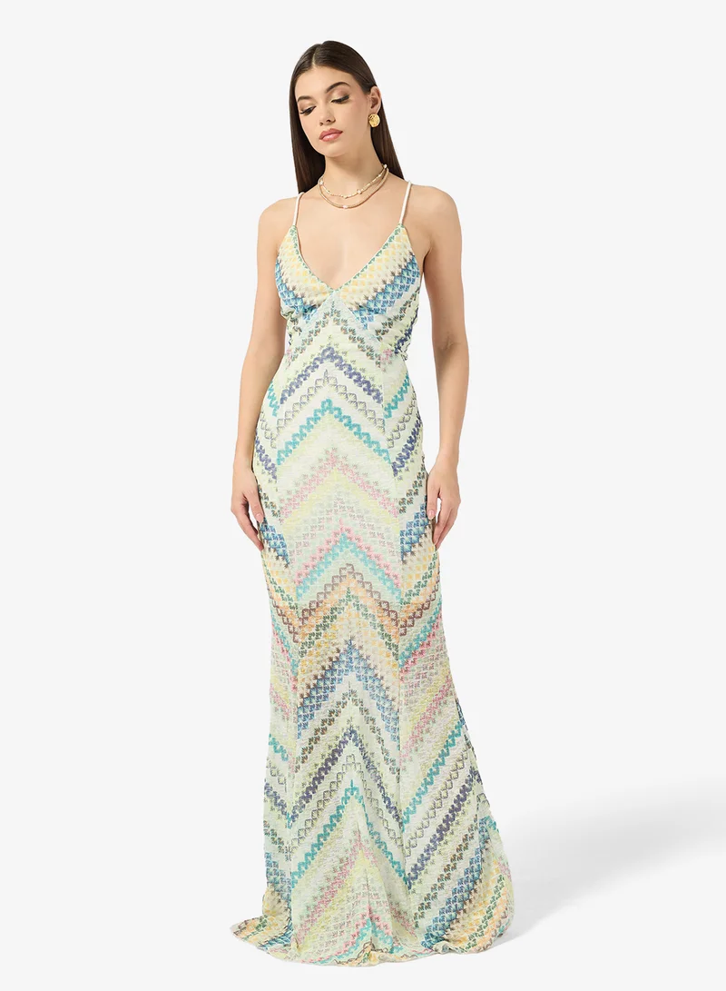 ELLA Abstract Print Summer Dress