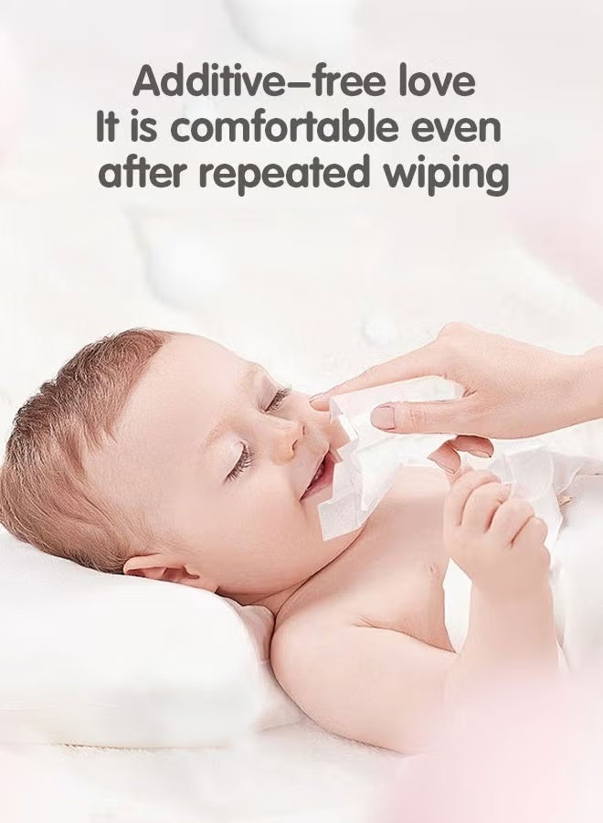 Baby Wet Wipes, 99.9% Water Based Unscented Baby Wipes, Ultra-Mild Cleansing Baby Refresh Wipes for Sensitive Skin, 360 Count (6 Packs) - Image 3