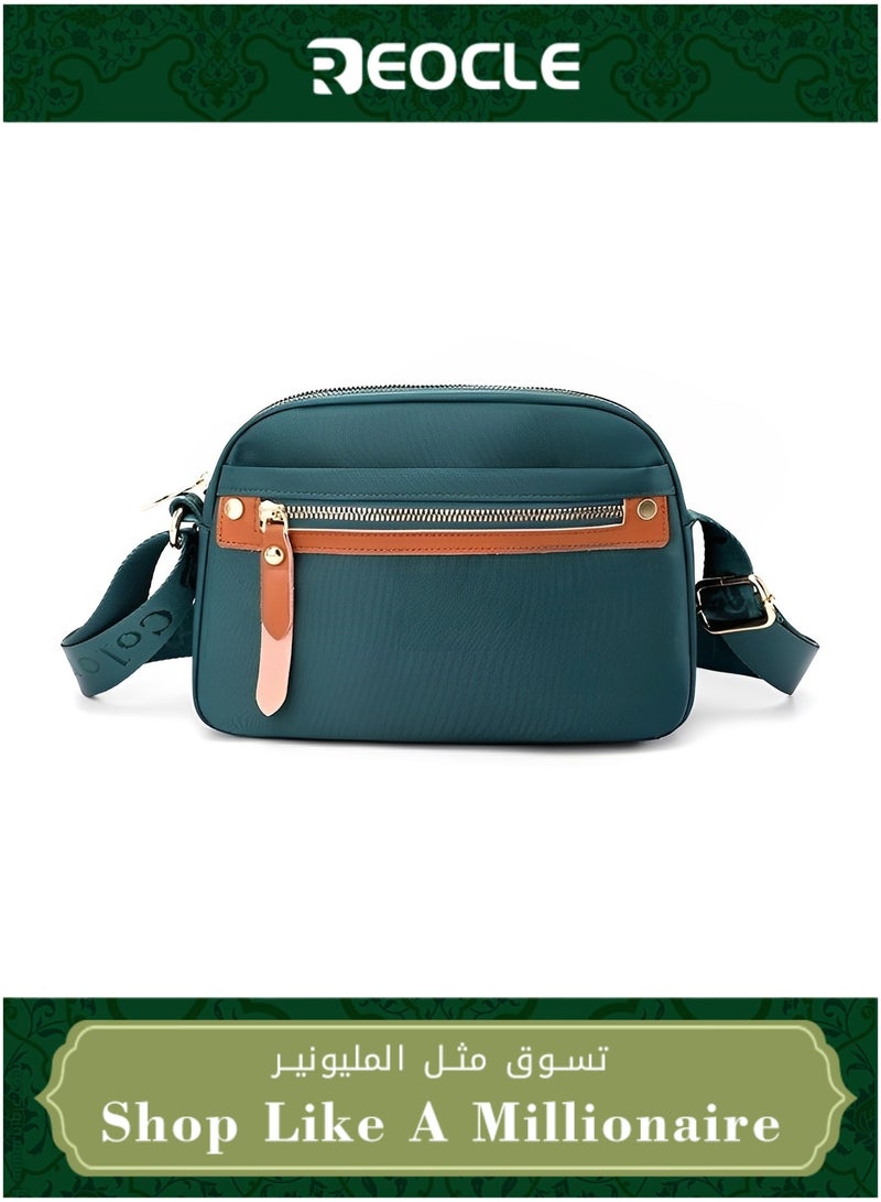 REOCLE Women's Crossbody Bags Medium Small Shoulder Handbags with Adjustable Wide Strap & Multi Pocket Shoulder Bag for School & Office & Travel & Work  - Image 1
