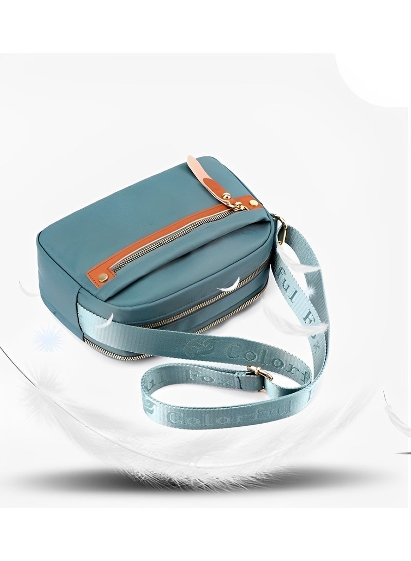 REOCLE Women's Crossbody Bags Medium Small Shoulder Handbags with Adjustable Wide Strap & Multi Pocket Shoulder Bag for School & Office & Travel & Work  - Image 5