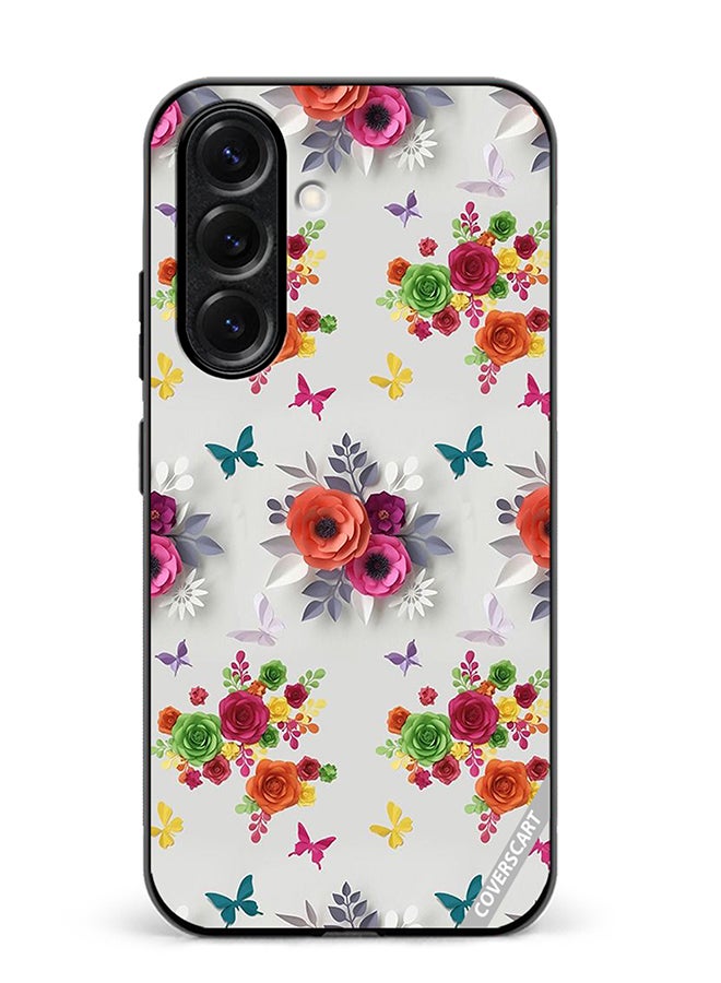 VR CREATIVE Protective Case Cover For Samsung Galaxy A56 Flower Design Multicolour