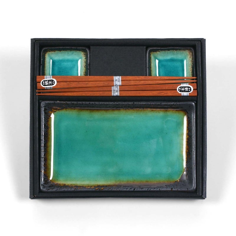 Miya Kosui Sushi Set  Green - Image 2