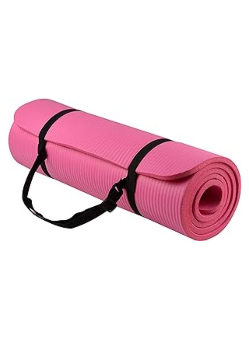 Dreamzon Unisex Anti-Slip Yoga Mat With Carry Strap - Image 1
