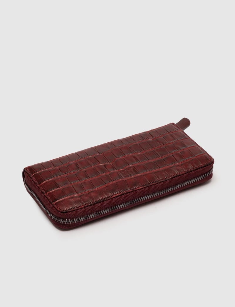 Cabani Genuine Leather Claret Red Women's Wallet  - Image 2