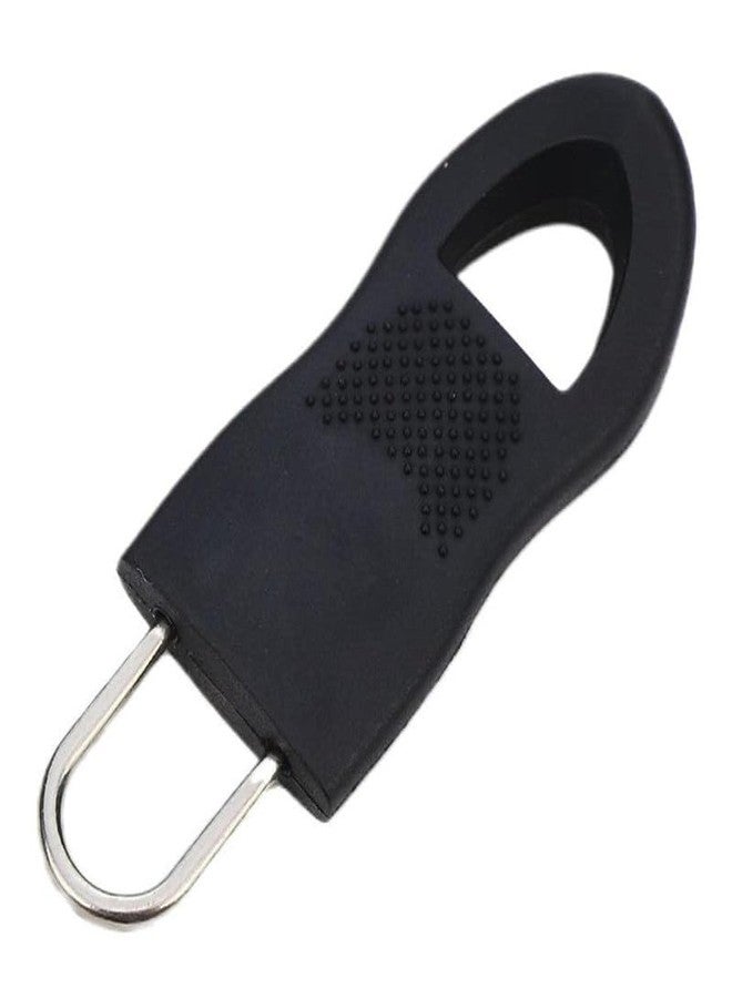 XVIA 10 pcs Zipper Pull TMB Zipper Tags Cord Pulls Zipper Extension Zip Fixer for Luggage Suitcase Backpack Jacket Bags(10PCS) - Image 1
