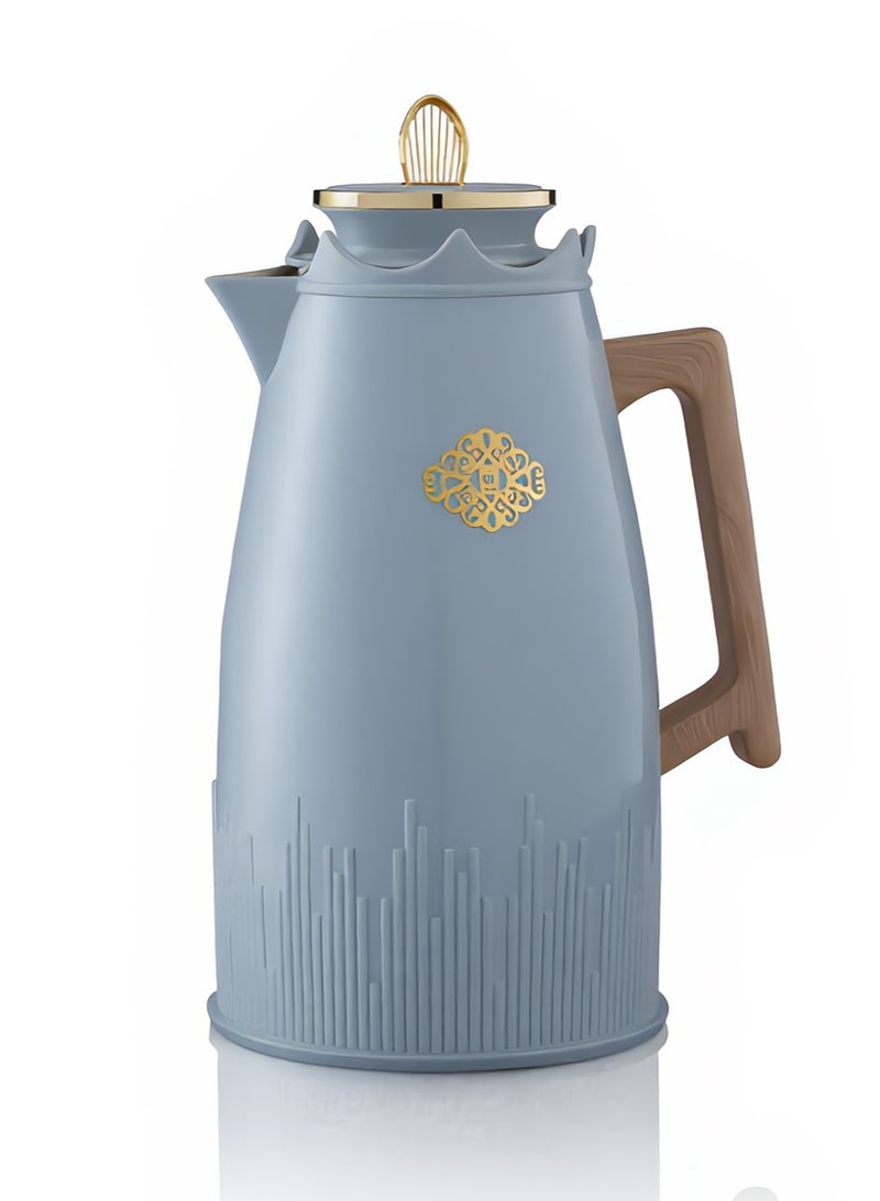 Bisbell Elite Gold Vacuum Flask 1.0L Double Wall Insulated Thermal Coffee & Tea Pot, 24-Hour Hot & Cold, Leak-Proof Lid - Image 2