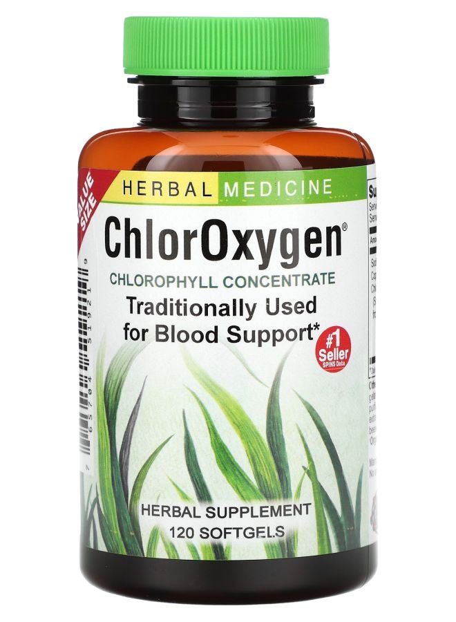 ChlorOxygen® Chlorophyll Concentrate 120 Softgels