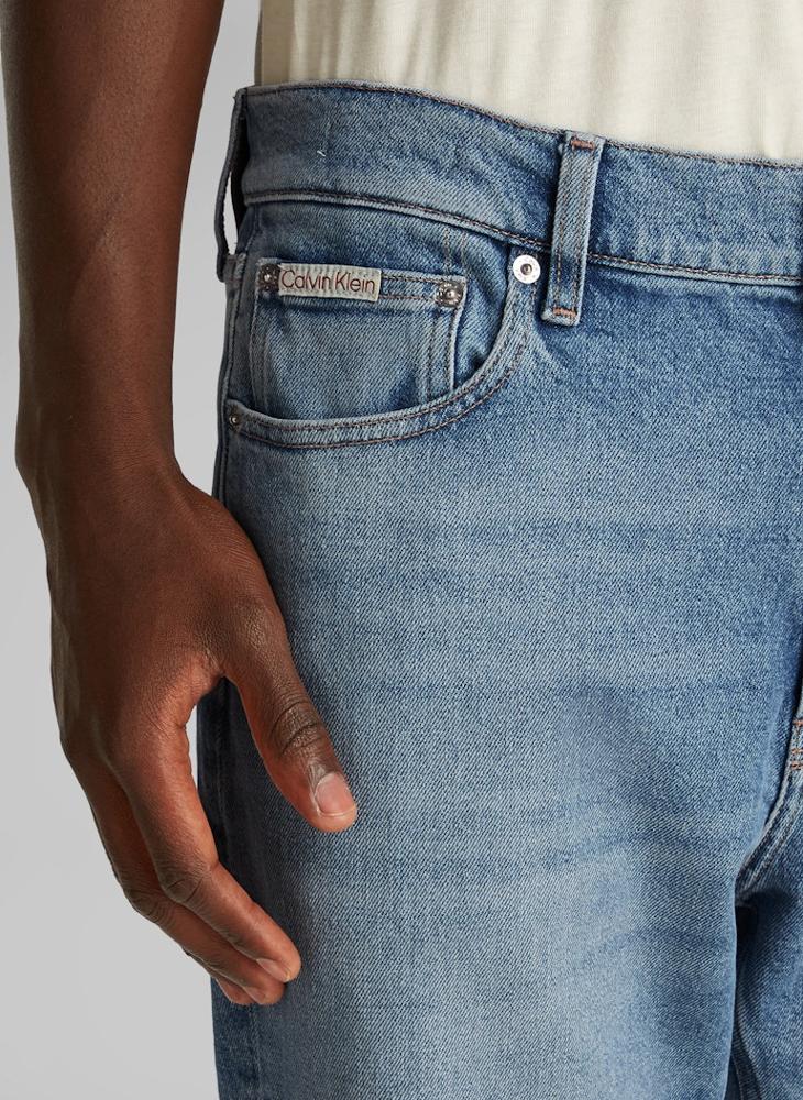 Calvin Klein Jeans Casual Dad Slim Fit Straight Jeans  - Image 3