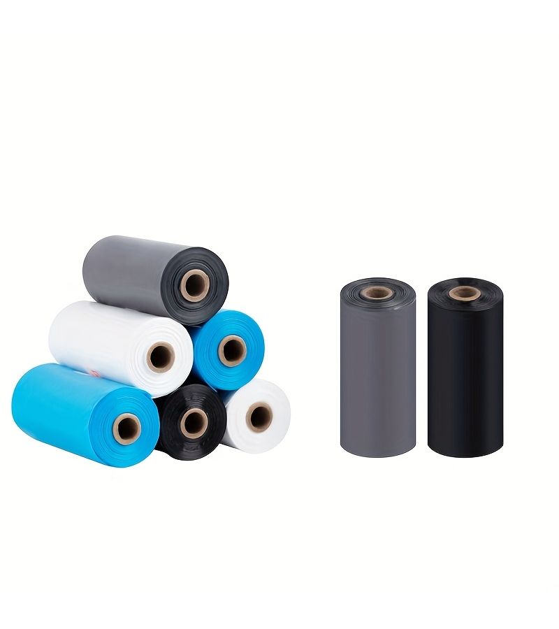 200 Pcs 10 Rolls Dog Poop Bags Mixed Three Colors Large Capacity Thick Polyethylene Outdoor Trash Bag Replacement Roll Pet Cleaning Supplies - Image 4