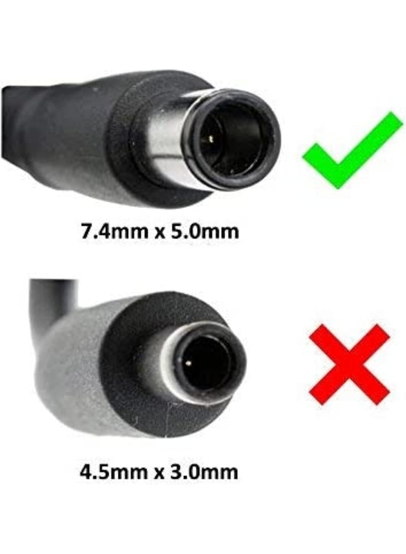 Laptop Charger Adapter 130W – 7.4mm Connector, 19.5V 6.7A – Compatible with Multiple Laptop Models - Image 3