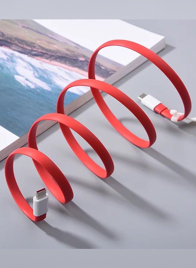 OnePlus Warp Charge Type-C to Type-C Cable – 1 Meter, Fast Charging & Data Sync Red - Image 3