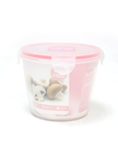 BLACKSTONE Set of 2 Round Plastic Food Container – 1.2L Leakproof & BPA-Free  - Image 2