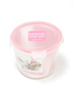 BLACKSTONE Set of 2 Round Plastic Food Container – 1.2L Leakproof & BPA-Free  - Image 3