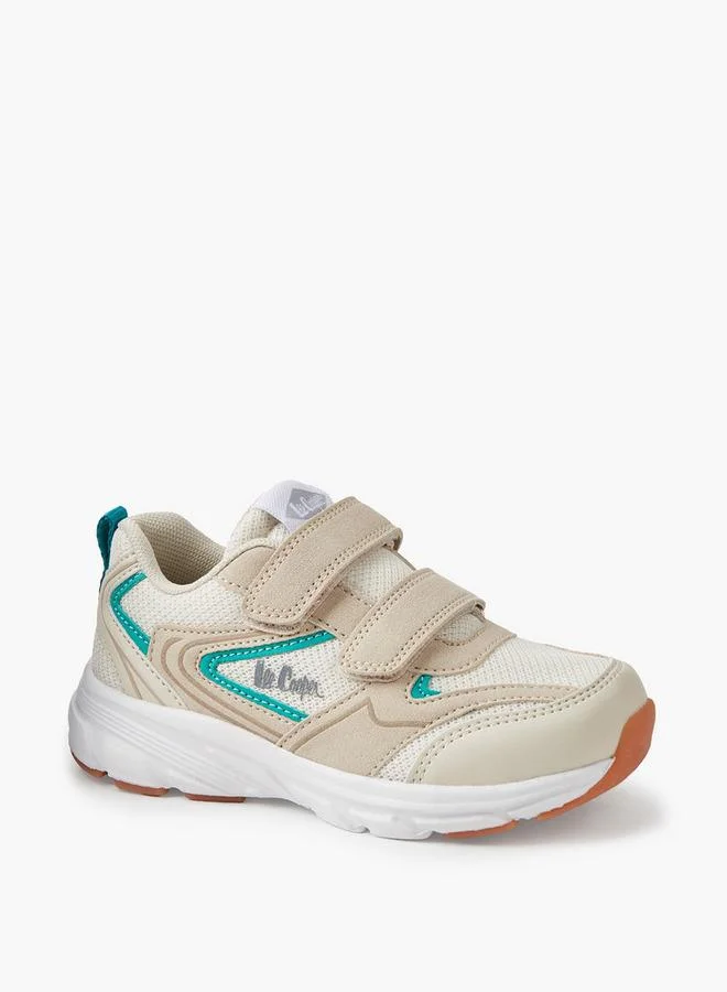 لي كوبر Boys Hook & Loop Ankle Sneakers