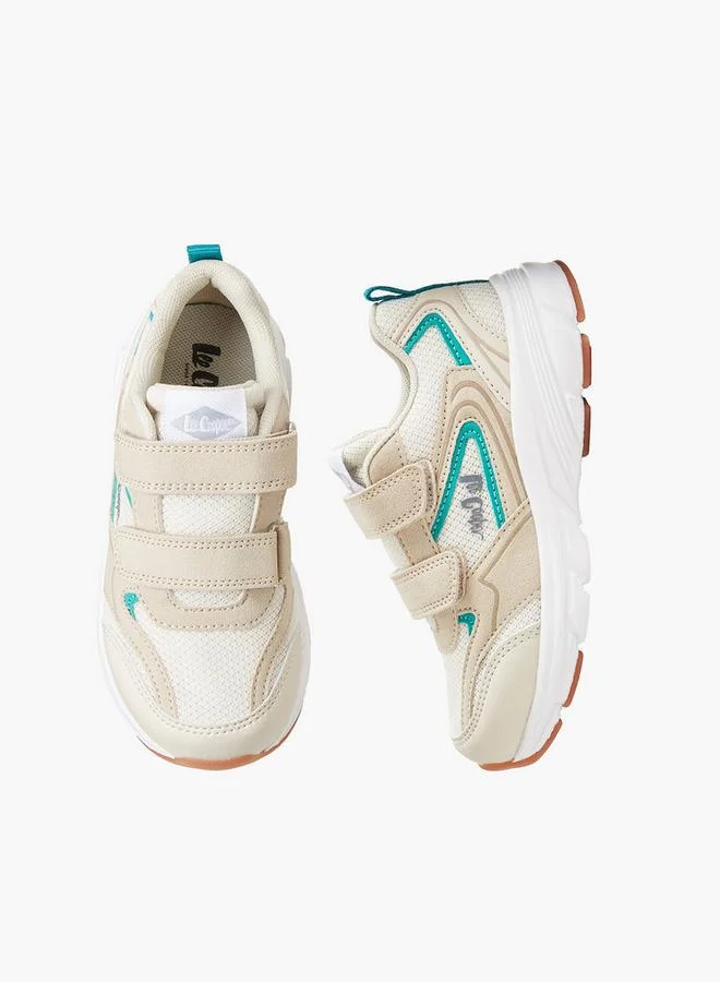 لي كوبر Boys Hook & Loop Ankle Sneakers