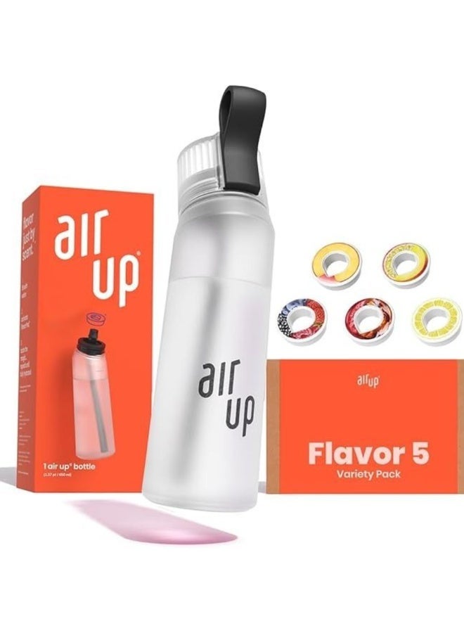 Air Up Twist Water Bottle 650ML Air Drinking Water Bottle ,Suitable for Outdoor Sport - Electric Orange - Image 2