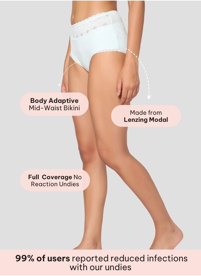 Intimate Queen Modal Bae Luxe Hipsters – Buttery Modal Bliss, Naturally Cooling | pH Balanced for Sensitive Skin  - Image 3