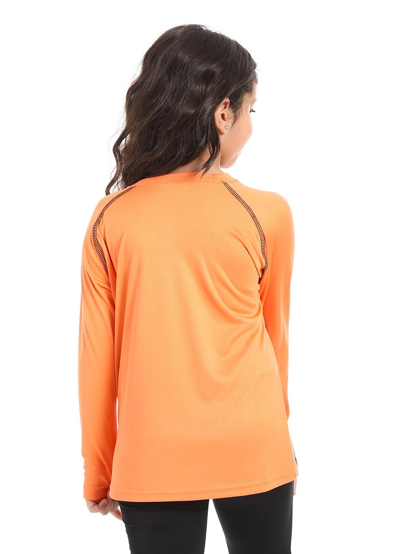 Caesar Girls' sports T-shirt with sleeves and a handle - Image 4