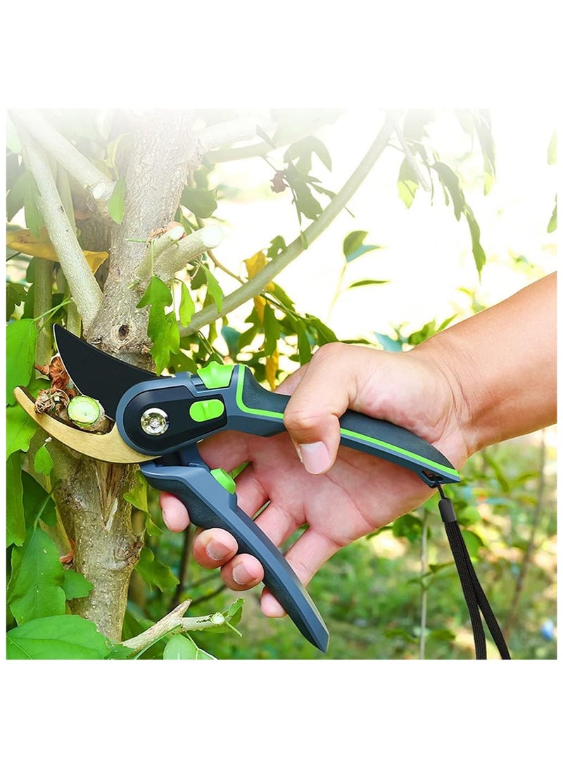 AIRAJ Stainless Steel Pruning Shears - Ergonomic Garden Scissors for Fruit Trees, Thick Branches & Floral Trimming - Modern Handheld Gardening Tool, Tree Pruning, Gardening Tool, Floral Trimming, Garden Pruning, Modern Style - Image 2