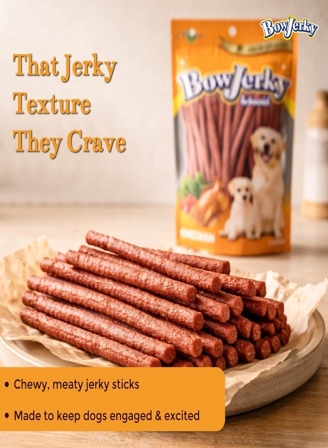 Rena Bow Jerky Dog Treats - Protein-Rich Chicken Stick for All Life Stages, Training, Reward & Healthy Daily Snacks, 200 g Each, Pack of 4 - Natural Dog Chews for Puppies & Adult Dogs - Image 4
