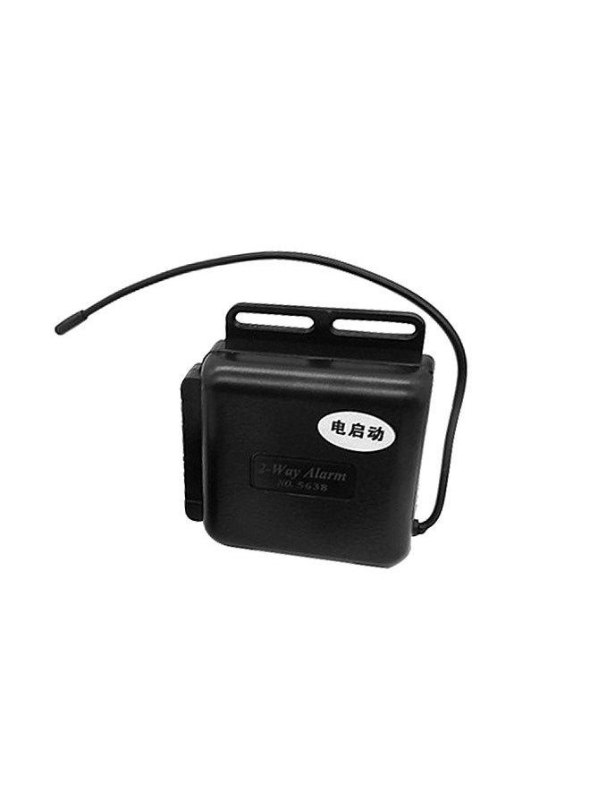 Generic - Motorcycle Anti-Theft Alarm System 2-Way Wireless Remote Engine Starter Stop Lock/Unlock Controller 12V with Adjustable Sensitivity 125dB Horn 2 Remote Controller - Image 1